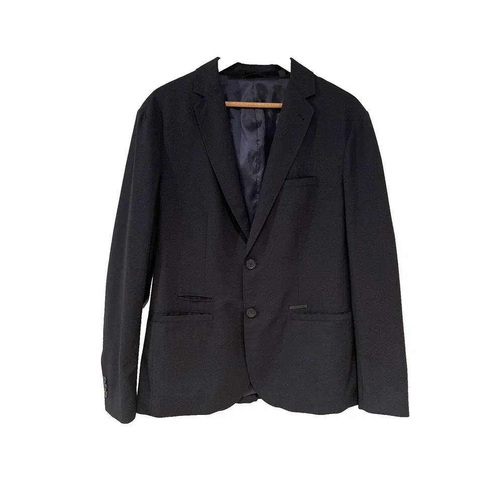 Armani Exchange Men's Blazer Size 40 Dark Navy New‎ Without Tags Suit Jacket